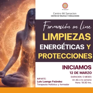 Formación Limpieza Energética y Protecciones, On line